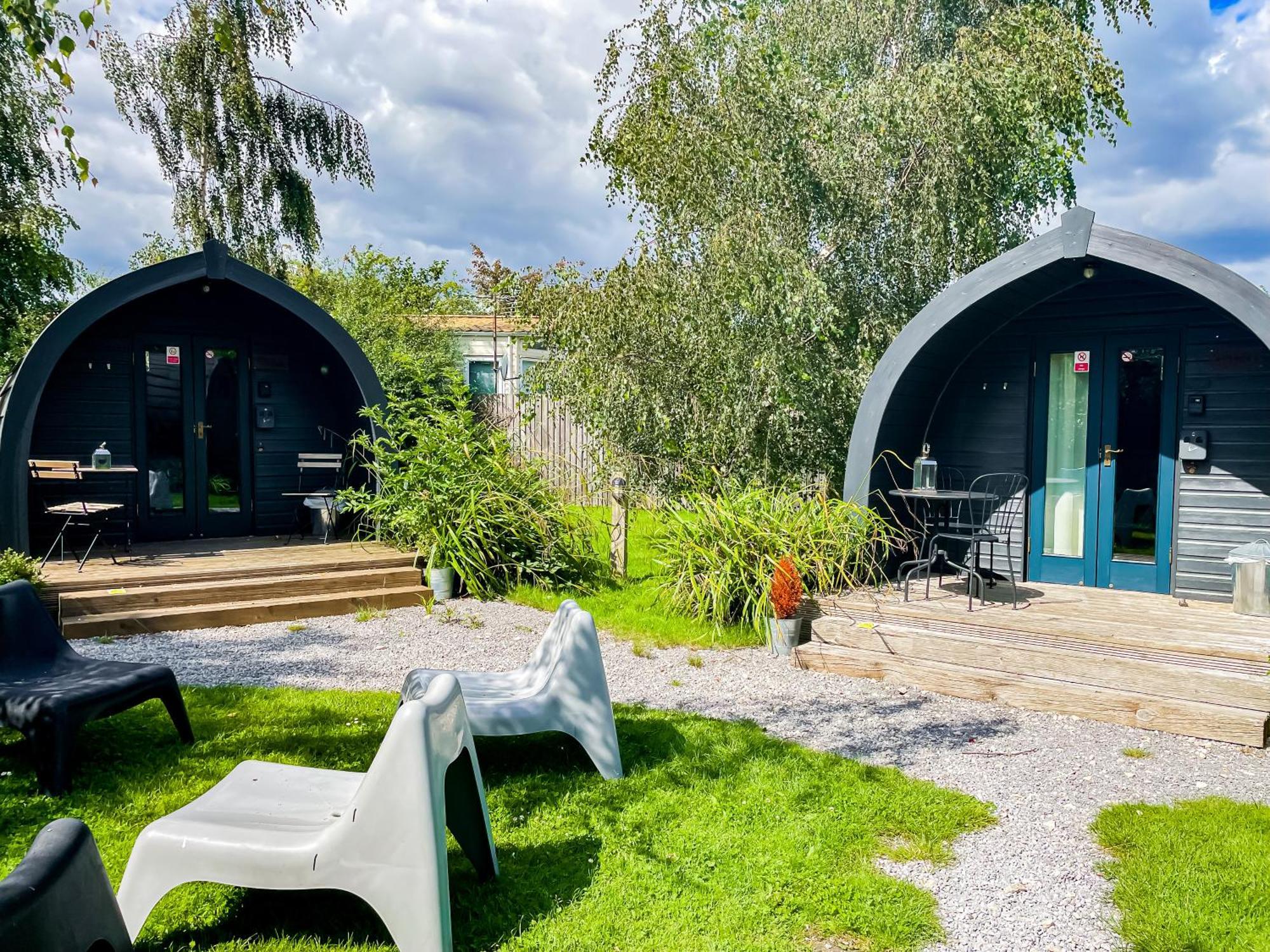 The Little Hide - Adult Only Camping Pods Wigginton  Exteriör bild